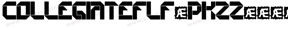 Collegiateflf-PKZZ字体转换