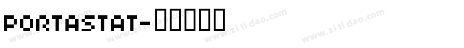 Portastat字体转换