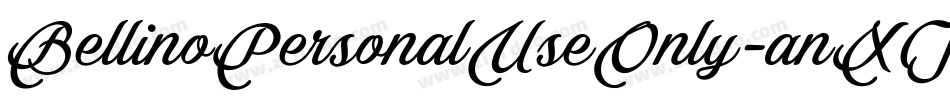BellinoPersonalUseOnly-anXJ字体转换 BellinoPersonalUseOnly-anXJ字体转换