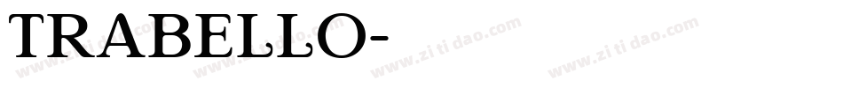 Trabello字体转换