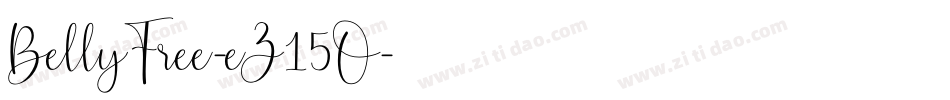 BellyFree-eZ15O字体转换