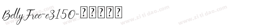BellyFree-eZ15O字体转换
