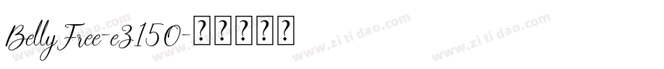 BellyFree-eZ15O字体转换