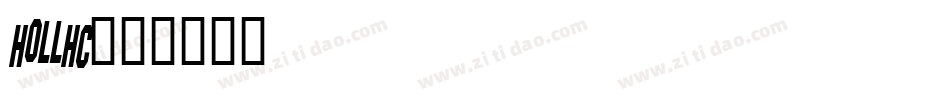 HOLLHC字体转换