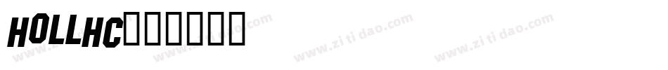 HOLLHC字体转换