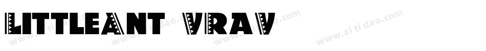 LittleAnt-VRaV字体转换