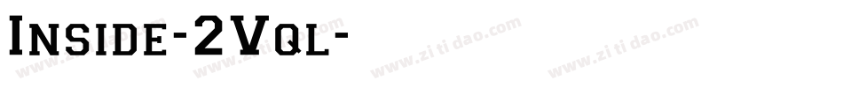 Inside-2Vql字体转换