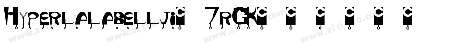 Hyperlalabellji-7rGK字体转换