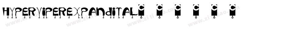 hyperviperexpandital字体转换