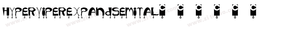hyperviperexpandsemital字体转换