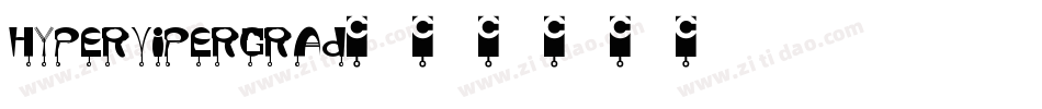 hypervipergrad字体转换