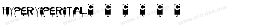 hyperviperital字体转换