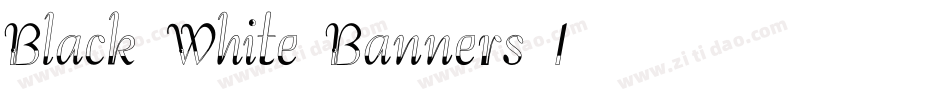 Black-White-Banners-1字体转换