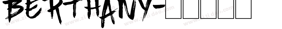 Berthany字体转换