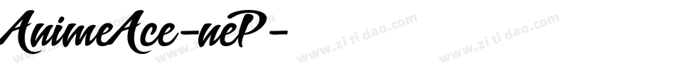 AnimeAce-neP字体转换