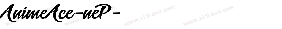 AnimeAce-neP字体转换