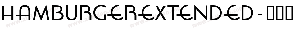 HamburgerExtended字体转换