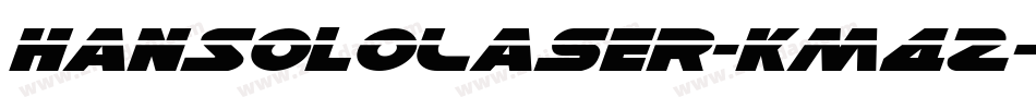 HanSoloLaser-Km4Z字体转换