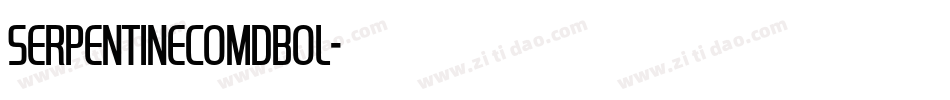 SerpentineComDBol字体转换