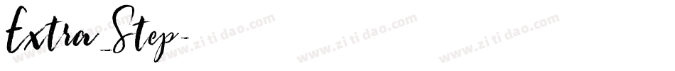 Extra_Step字体转换