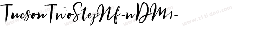 TucsonTwoStepNf-nDM1字体转换
