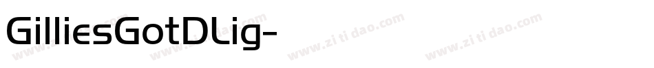 GilliesGotDLig字体转换