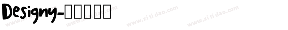 Designy字体转换