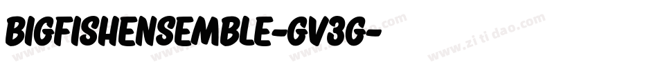 BigFishEnsemble-Gv3G字体转换