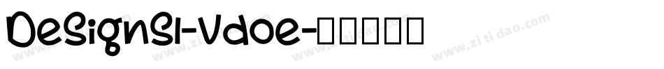 Designs1-Vdoe字体转换