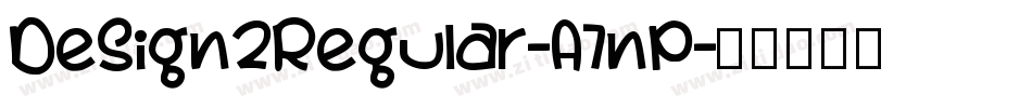 Design2Regular-A7np字体转换