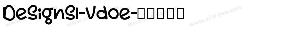 Designs1-Vdoe字体转换