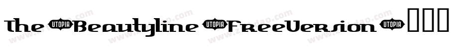 The-Beautyline-FreeVersion字体转换