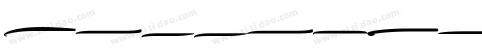 Billionthine-Personal-Use-Only-3字体转换
