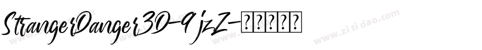 StrangerDanger3D-9jzZ字体转换
