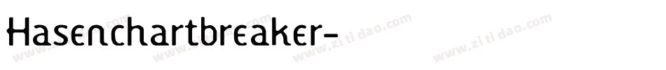 Hasenchartbreaker字体转换