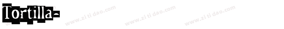 Tortilla字体转换