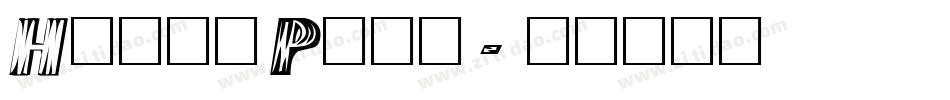 HavenPark字体转换