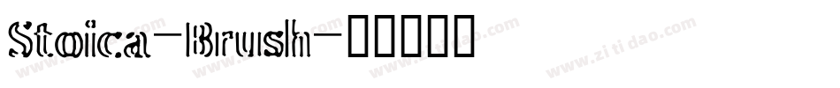 Stoica-Brush字体转换