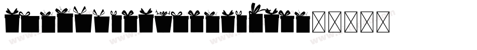 PW-Christmas-Gifts字体转换