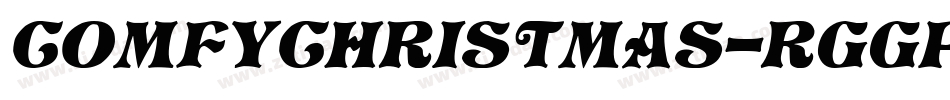 ComfyChristmas-rggpL字体转换