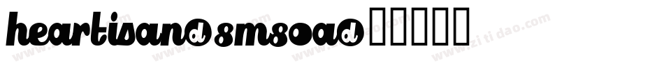 Heartisan-8M8OA字体转换