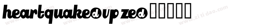 Heartquake-vpzE字体转换