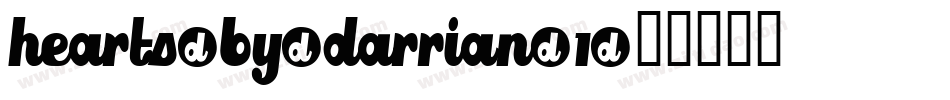 Hearts-by-Darrian-1字体转换