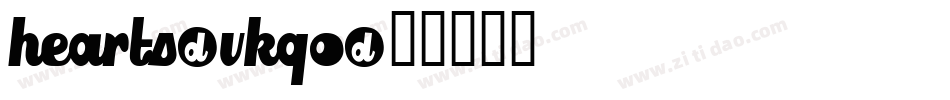 Hearts-vKqO字体转换