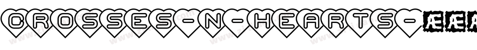 Crosses-n-Hearts字体转换