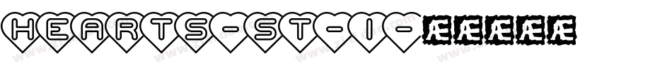 Hearts-St-1字体转换
