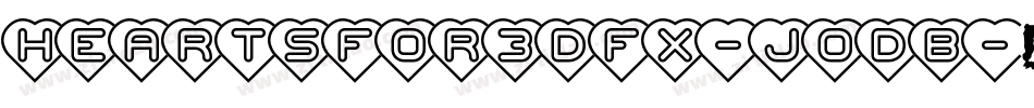 HeartsFor3DFx-JOdB字体转换