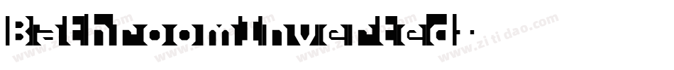 BathroomInverted字体转换 BathroomInverted字体转换