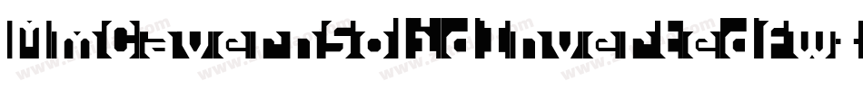 MmCavernSolidInvertedFw-VVVe字体转换 MmCavernSolidInvertedFw-VVVe字体转换