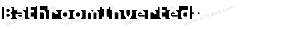 BathroomInverted字体转换 BathroomInverted字体转换